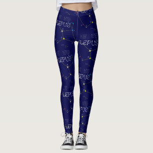 Southern Hemisphere Constellation Lepus Leggings