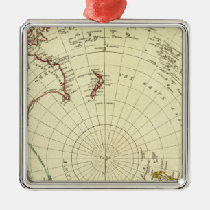Southern Hemisphere Metal Ornament