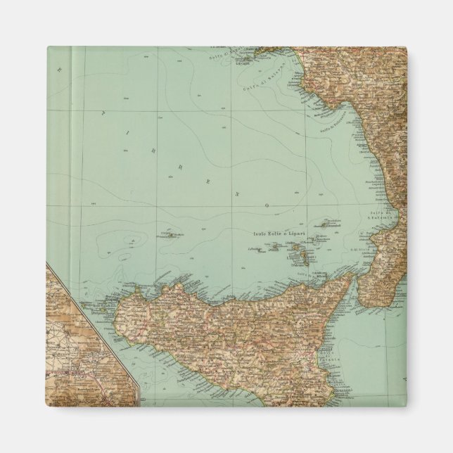 Southern Italy 2729 Magnet (Front)