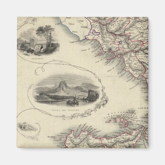 Southern Italy 3 Magnet (Front)