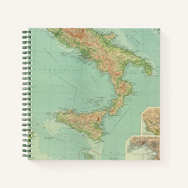 Southern Italy 5 Notebook (Front)