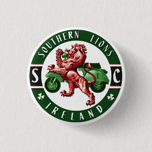 Southern Lions Scooter Club 1 Inch Round Button