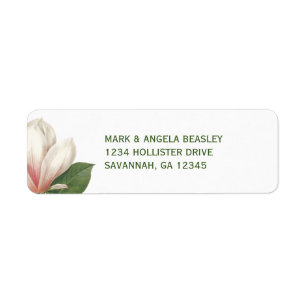 Southern Magnolia Flower Wedding   Pink and White