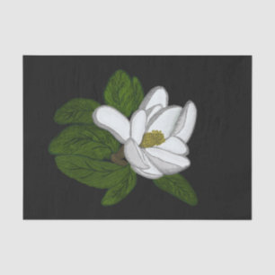 Southern Magnolia Illustration Tissue Paper