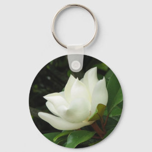 Southern Magnolia Keychain