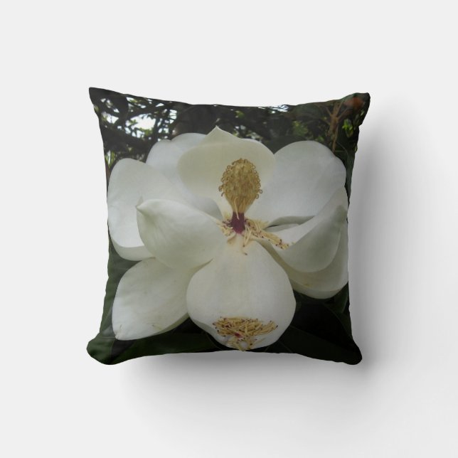 Southern Magnolia Pillow (Front)
