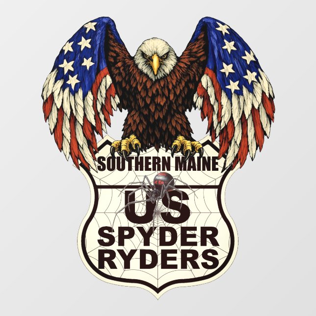 Southern Maine Chapter - Decal Eagle Logo (Sheet)