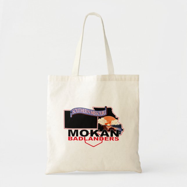 Southern Missouri Badlanders Tote Bag (Front)