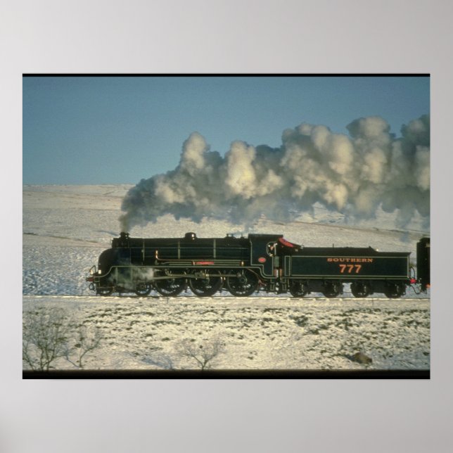Southern Railway No. 777_Steam Trains Poster (Front)