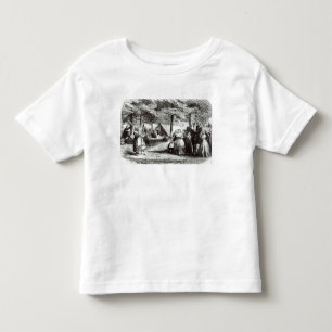 Southern refugees encamping in the woods toddler t-shirt