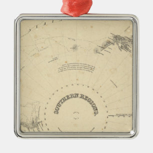 Southern Regions Metal Ornament