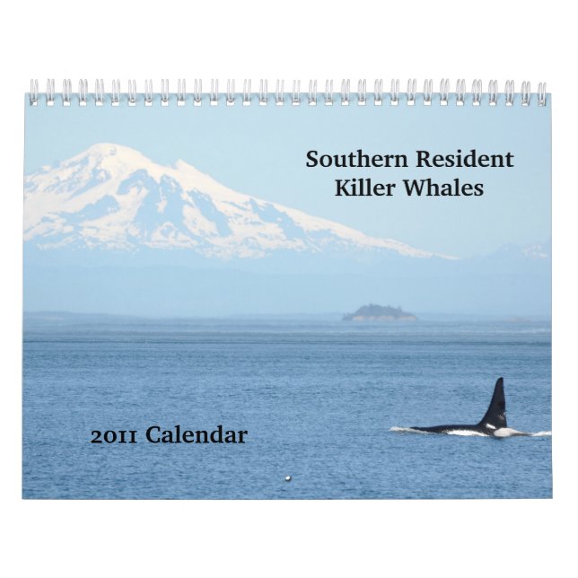 Southern Resident Killer Whales Calendar (Cover)