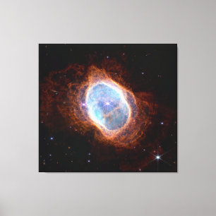 Southern Ring Nebula Space James Webb Telescope Canvas Print
