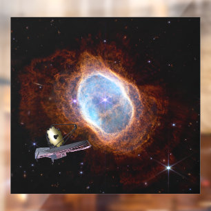 Southern Ring Nebula Space James Webb Telescope Window Cling
