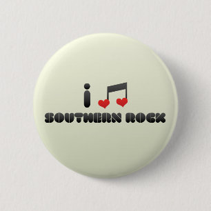 Southern Rock 2 Inch Round Button