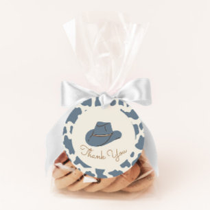 Southern Rodeo Cowboy Birthday Gift Tags