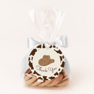 Southern Rodeo Neutral Cowboy Birthday Gift Tags