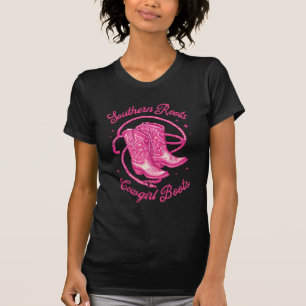Southern Roots and Cowboy Boots Western T-Shirt