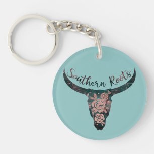 Southern Roots Country Longhorn Rose & Green