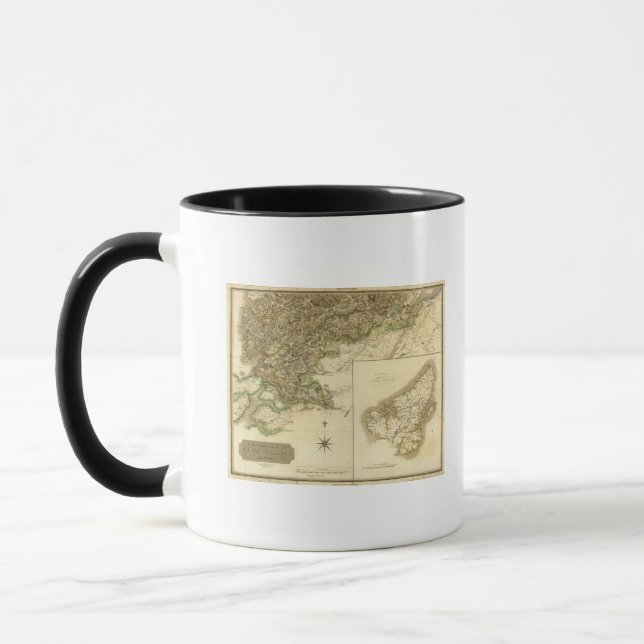 Southern Ross, Cromarty Shires Mug (Left)