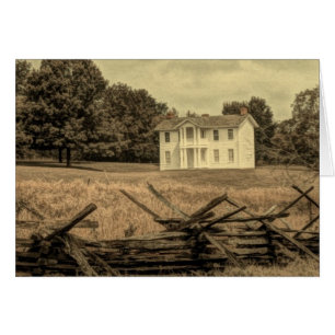 Southern Rural Landscape Rustic colonial Farmhouse