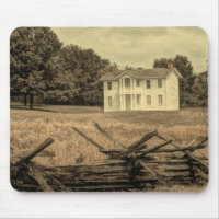Southern Rural Landscape Rustic colonial Farmhouse