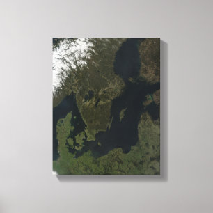 Southern Scandinavia Canvas Print