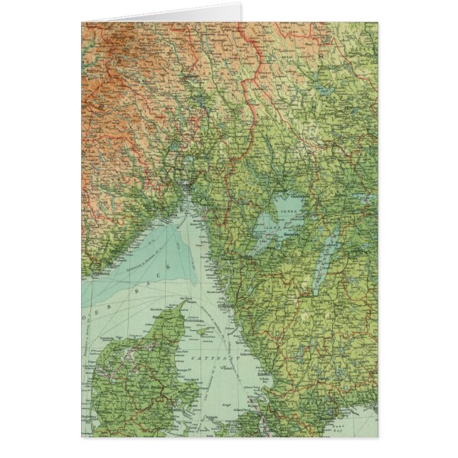 Southern Scandinavia & Denmark (Front)