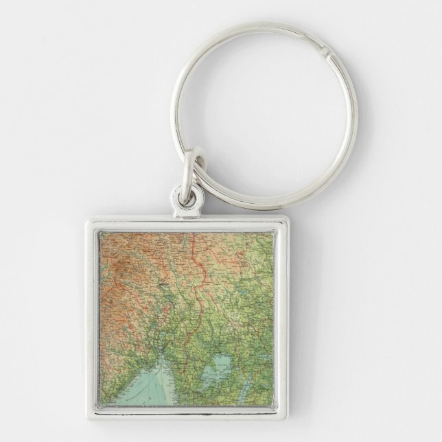 Southern Scandinavia & Denmark Keychain (Front)