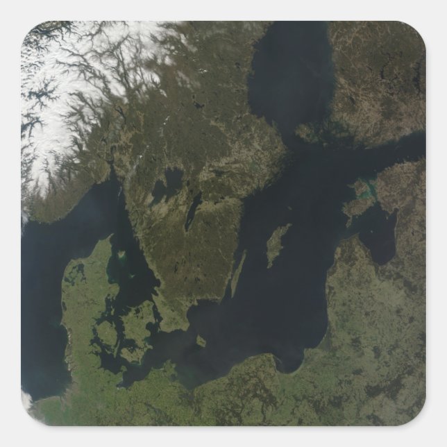 Southern Scandinavia Square Sticker (Front)