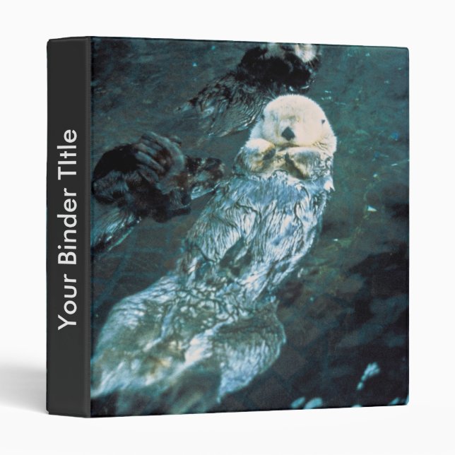 Southern Sea Otters Binder (Front/Spine)