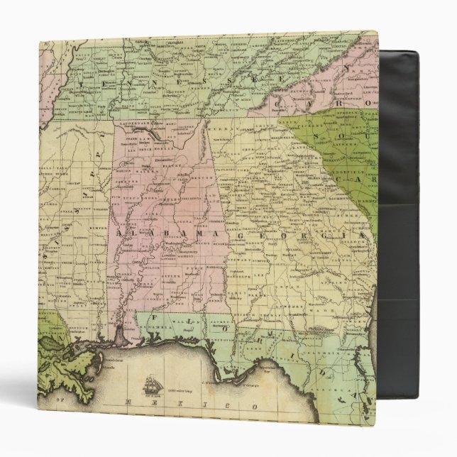 Southern States Olney Map Binder (Front/Inside)