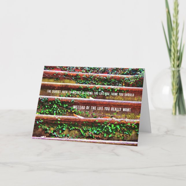SOUTHERN STEPS Greeting Card (Front)