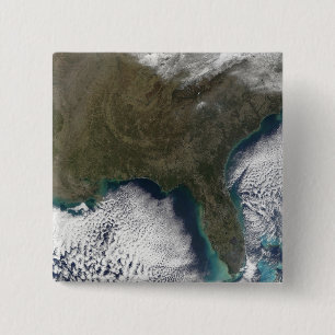 Southern United States of America 2 Inch Square Button