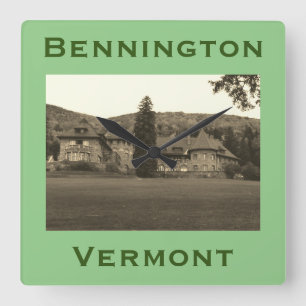 Southern Vermont College Mansion, Bennington Square Wall Clock