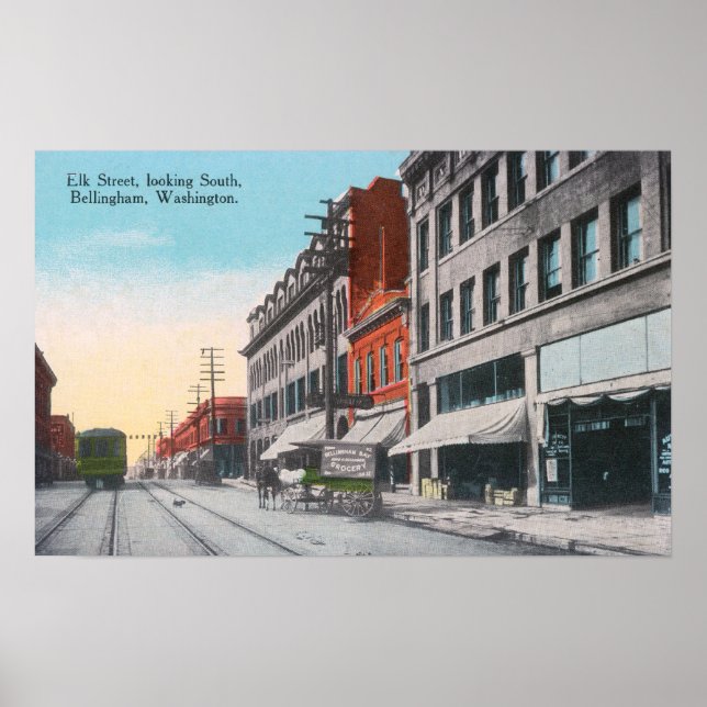 Southern View from Elk Street Poster (Front)