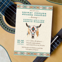 Southern western boho tribal ranch bridal shower