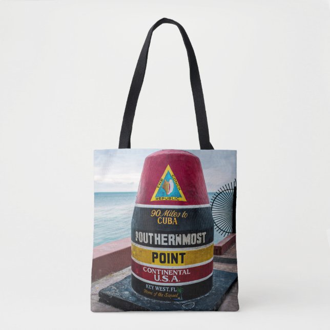 Southernmost Point All Over Print Tote Bag (Front)