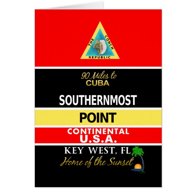 Southernmost Point Buoy Key West (Front)