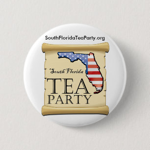 SouthFloridaTeaParty.org 2 Inch Round Button
