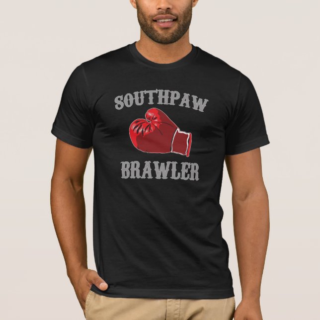 southpaw brawler T-Shirt (Front)