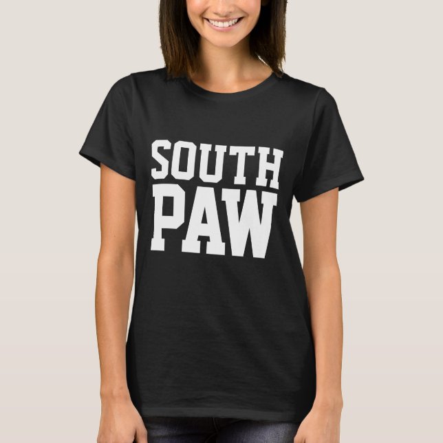 SOUTHPAW LEFT HANDED T-SHIRTS (Front)