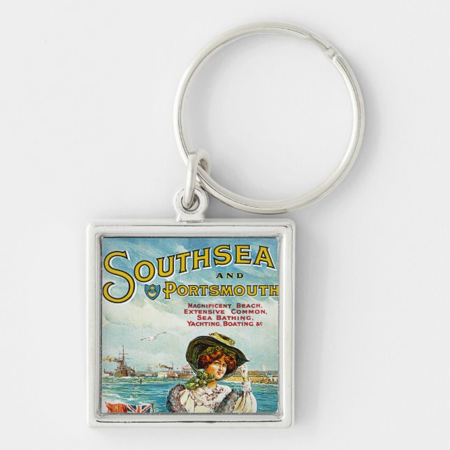 Southsea and Portsmouth Keychain (Front)