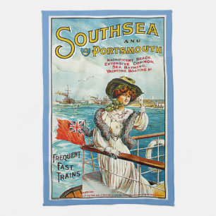 Southsea and Portsmouth Kitchen Towel