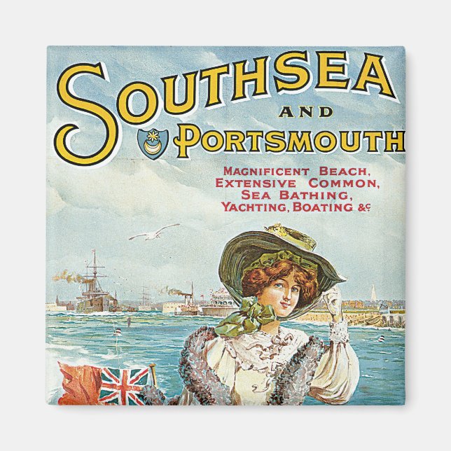 Southsea and Portsmouth Magnet (Front)