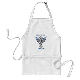 Southside Riders Short Apron White