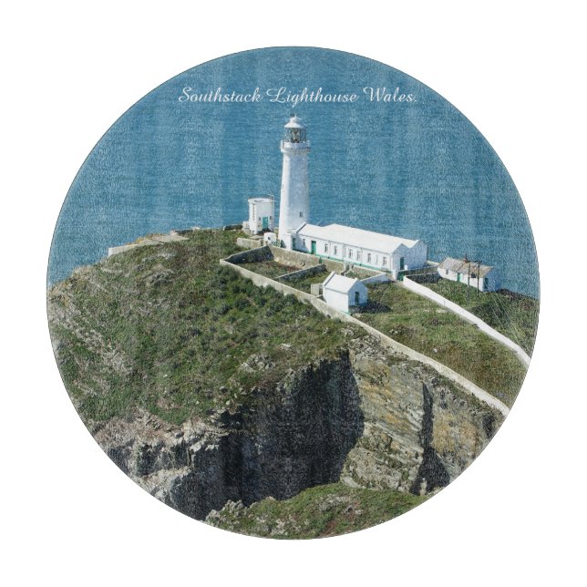 Southstack Lighthouse Wales. Cutting Board (Front)