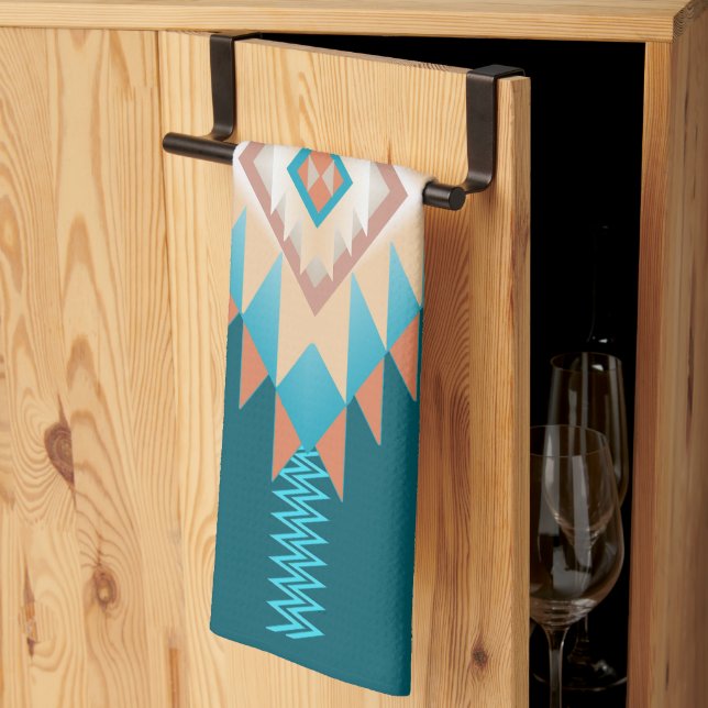 Southwest 4 - changeable colour kitchen towel (Thirds Fold)