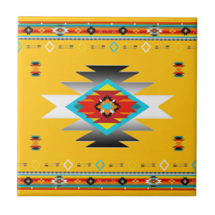 Southwest 8 pattern, changeable colour tile