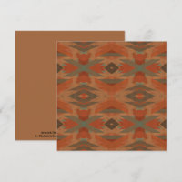 Southwest American Indian Inspired Art Pattern